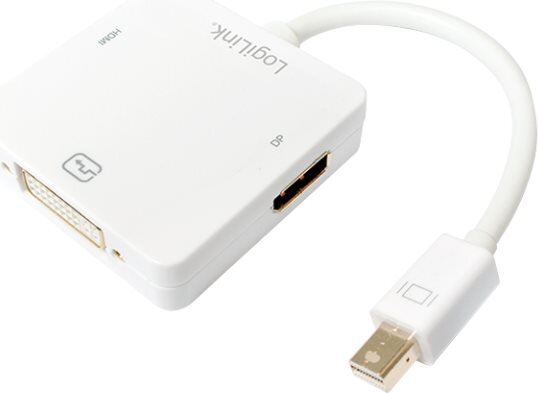 Logilink Adapter Mini DisplayPort -> HDMI+DVI+DisplayPort