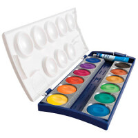 Pelikan Deckfarbkasten 735K/12 Farben + Tube...