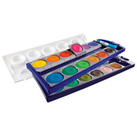 Pelikan Deckfarbkasten 735K/24 Farben + Tube...