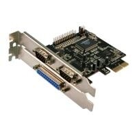 Logilink PCI Express Karte IEEE1248 Parallel 1x +Seriell 2x