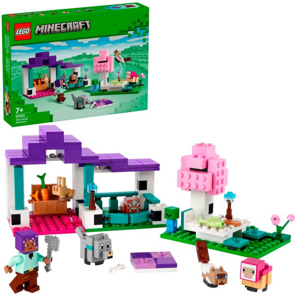 21253 Minecraft Das Tierheim, Konstruktionsspielzeug