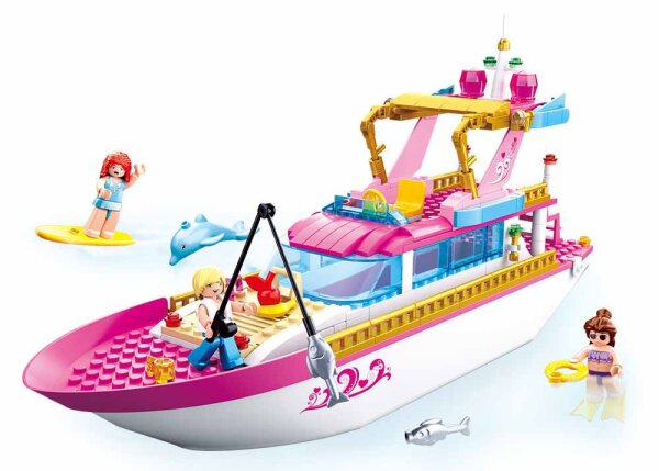 Sluban M38-B0722 - Girls Dream - Luxus Yacht