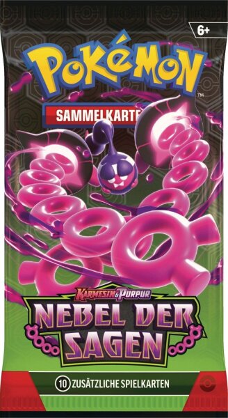 Pokemon PKM KP06.5 Nebel der Sagen Booster Bundle - EVT 06. September 2024