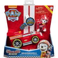 Spin Master 28190 - Paw Patrol Marshalls Race & Go Deluxe Basis Fahrzeug mit Figur