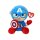 Ty 44002 - Marvel Captain America - Plüschfigur Soft - 15 cm