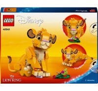 LEGO® Disney™ Classic 43243 - Simba, das Löwenjunge des Königs (222 Teile)