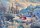 Disney, Die Schöne und das Biest, Zauberhafter Winterabend, Limited Christmas Edition - 1000 Teile Puzzle (Thomas Kinkade)
