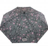 Disney Aristocats - Faltbarer Regenschirm Marie Grey Sky