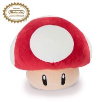 Nintendo Plüsch - T12955 - Mario Kart Red Mushroom -...