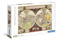 Clementoni 36526 - Antike See-Karte - 6000 Teile Puzzle -...