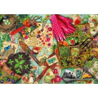 Aufgetischt: Alles für den Garten - Puzzle 1000 Teile