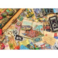 Aufgetischt: Reise-Erinnerungen - Puzzle 1000 Teile