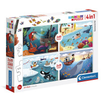 Clementoni 21308 - 2 x 20 + 2 x 60 Teile Puzzle -...