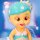 Bloopies Shimmer - Mermaids - Alice - Badespaß Spielpuppe