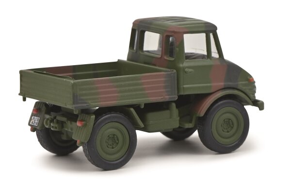 Schuco 452658900 - Unimog U406 Bundeswehr, 1:87   - Modellauto