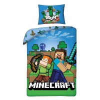Minecraft - Bettwäsche - 140 x 200 cm + 70 x 90 cm