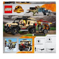 LEGO® 76951 Jurassic World™ - Pyroraptor & Dilophosaurus Transport (254 Teile)