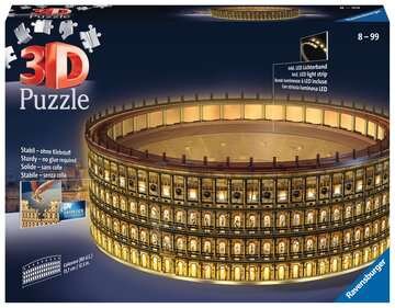 Kolosseum bei Nacht - 3D Puzzle-Bauwerke - 216 Teile