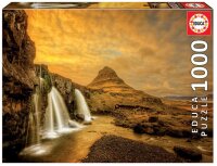 Educa Puzzle 9217971 - Kirkjufellsfoss Waterfall - 1000...