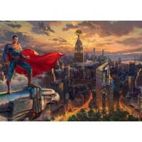 Superman, Protector of Metropolis - Puzzle 1000 Teile - Thomas Kinkade Collection