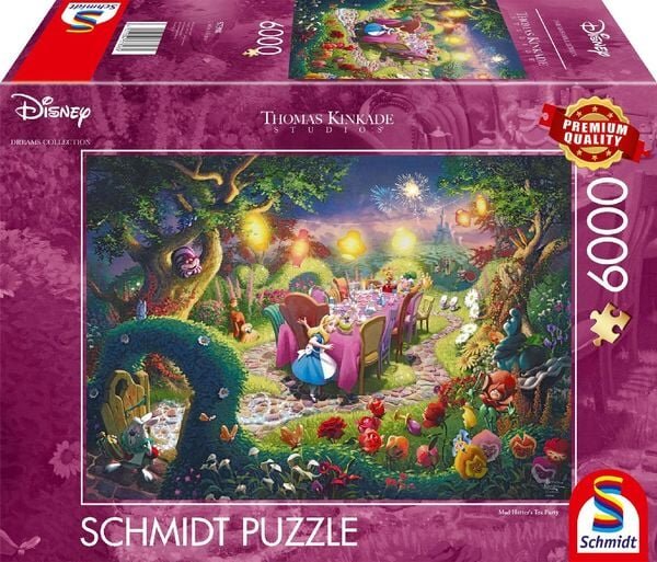 Disney - Mad Hatter’s Tea Party, 6000 Teile - Puzzle
