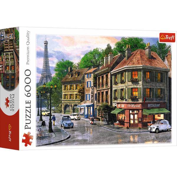Straße in Paris - Puzzle 6500 1 - 6000 Teile