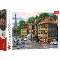 Straße in Paris - Puzzle 6500 1 - 6000 Teile