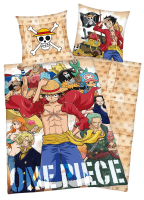 One Piece - Wendebettwäsche (Renforcé) - 80 x...