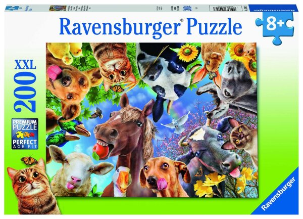 Lustige Bauernhoftiere - Puzzle 200 Teile