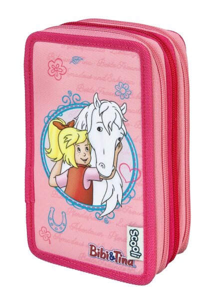 Bibi & Tina - Tripledecker, gefülltes Schüleretui