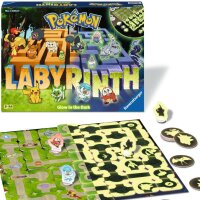 Pokémon - Labyrinth Glow in the Dark - Brettspiel