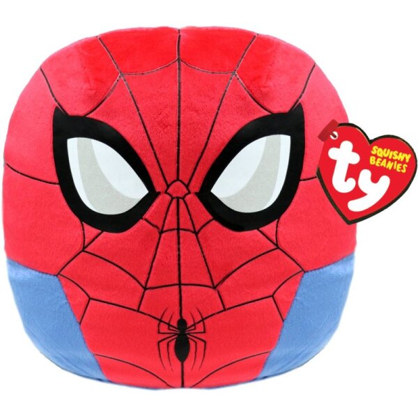 Ty 39352 - Marvel Spiderman - Squishy Beanie - Plüschkissen 35 cm