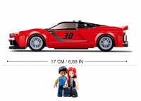 Sluban M38-B0955 - Model Bricks - Italienischer Sportwagen rot