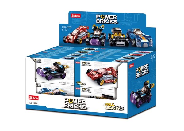 Sluban - Powerbricks - Display Powerbricks (16 Stück)