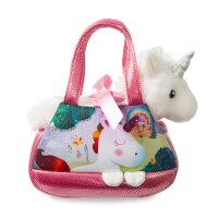 Fancy Melody Einhorn rosa in einer Tragetasche ca. 21 cm...