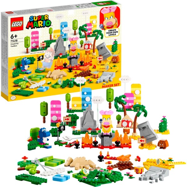 71418 Super Mario Kreativbox – Leveldesigner-Set, Konstruktionsspielzeug