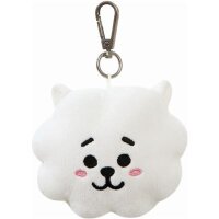 BT21 RJ Schlüsselanhänger, 9cm - Plüschfigur