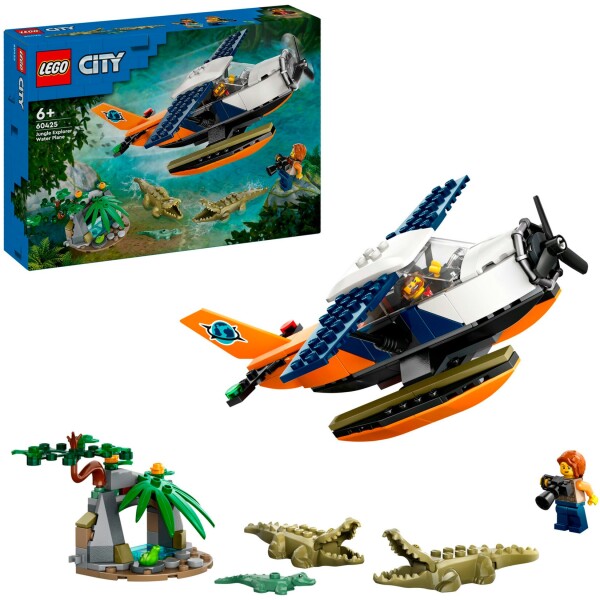 60425 City Dschungelforscher-Wasserflugzeug, Konstruktionsspielzeug