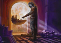 Thomas Kinkade - Star Wars - The Mandalorian - Turning...