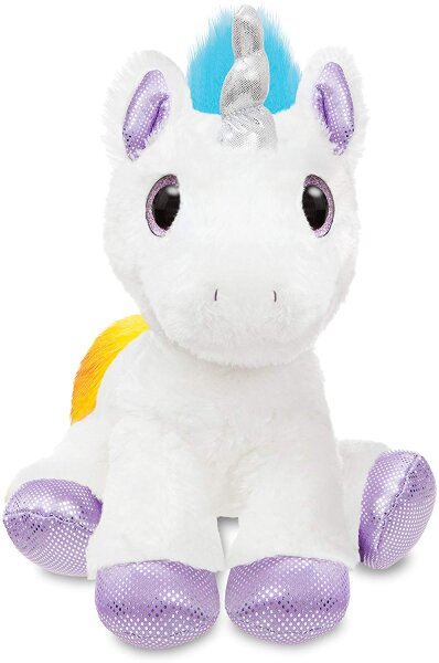 Sparkle Tales mehrfarbiges Einhorn ca. 30 cm - Plüschfigur