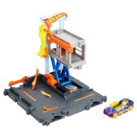 Mattel HDR25 - Hot Wheels City -  Downtown Tuning Werkstatt- Spielset
