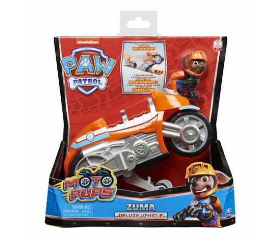 Spin Master 36195 - Paw Patrol Moto Pups Zumas Motorrad mit Spielfigur