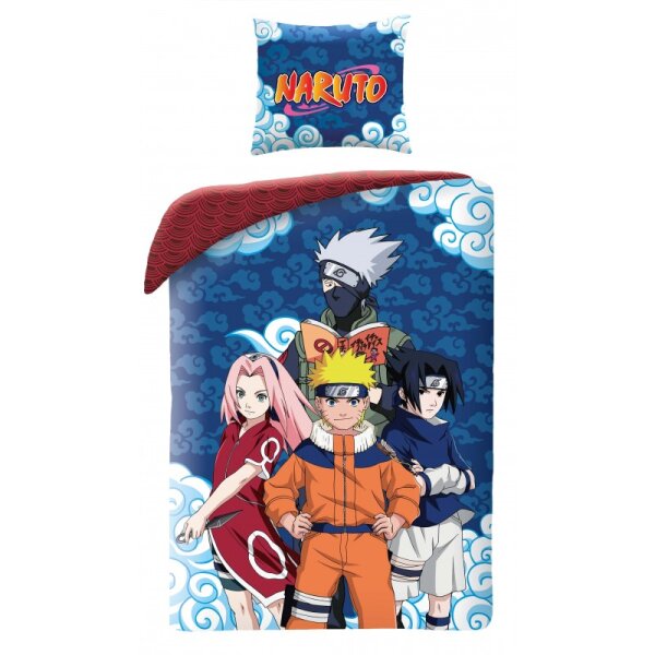 Naruto - Bettwäsche - 140 x 200 cm + 70 x 90 cm