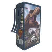 Jurassic World 3-Fach Federtasche