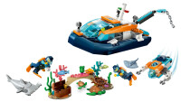 LEGO® 60377 - City Meeresforscher-Boot (182 Teile)