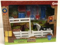 Horses - Stall mit Pferden - Spielset
