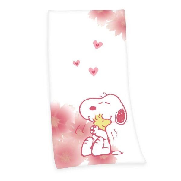 Snoopy Velourstuch 70x140cm