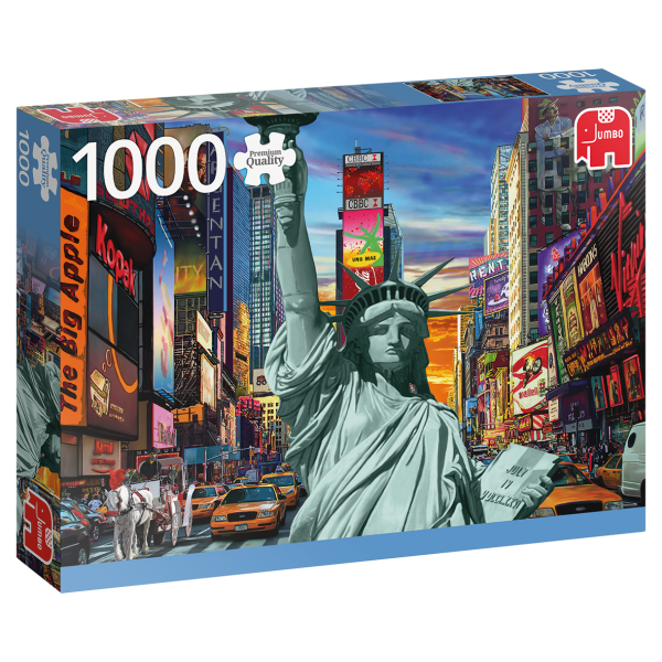 Jumbo Spiele 18861 - New York Collage - 1000 Teile Puzzle
