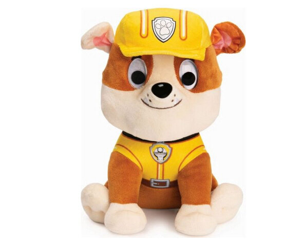 Spin Master 48321 - Paw Patrol Plüschfigur Rubble, 23cm