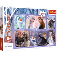 Frozen Welt der Magie - Maxi Puzzle 24 Teile